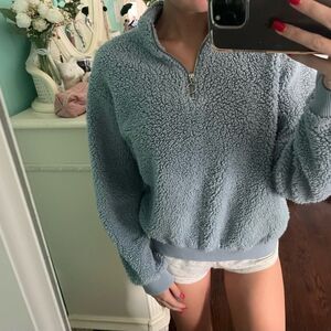 Soft blue crewneck